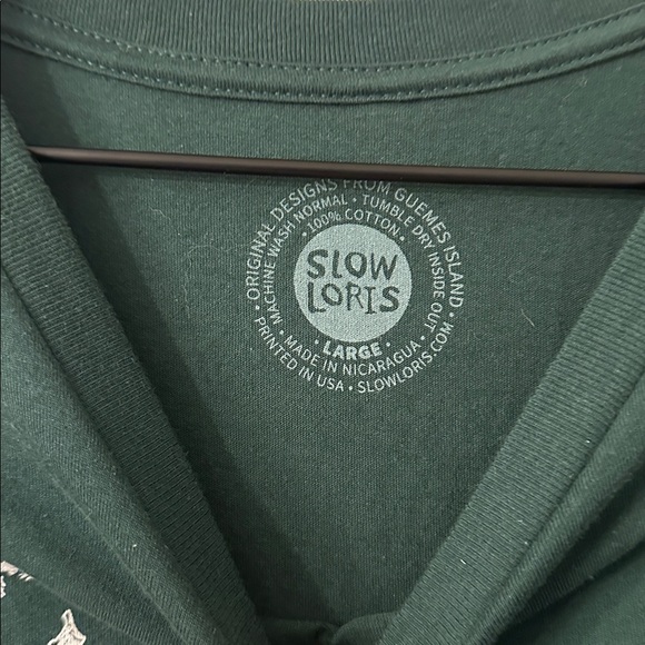 Slow Loris Chairlift SS Men’s Tee in FOREST - Picture 4 of 5